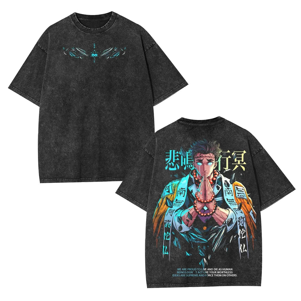 Demon Slayer Washed Retro T-Shirt