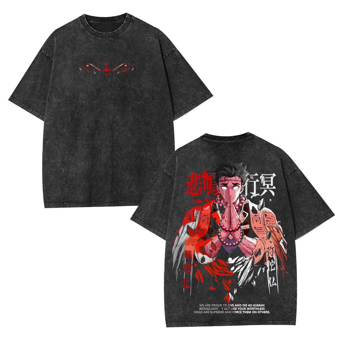Demon Slayer Washed Retro T-Shirt