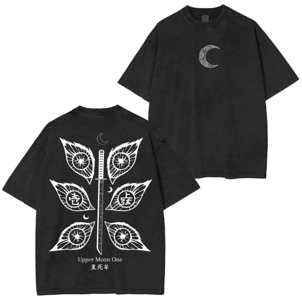 Demon Slayer Vintage Washed T-Shirt — Anime Streetwear