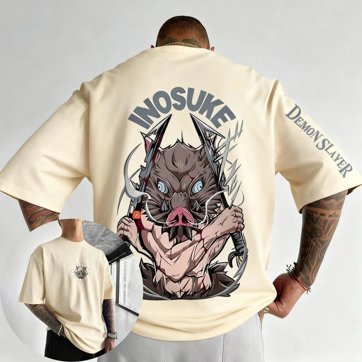 Demon Slayer Graphic T-Shirt — Y2K Streetwear