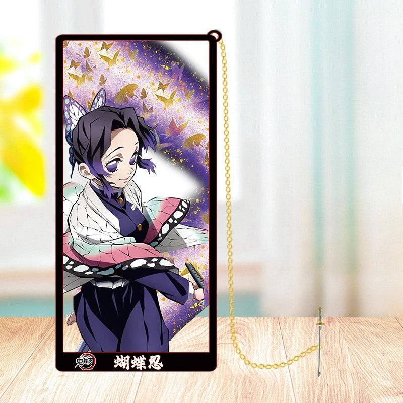 Demon Slayer Metal Bookmark Set — Anime Stationery Gift