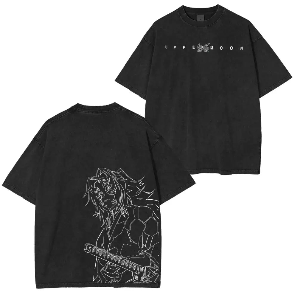 Demon Slayer Vintage Washed T-Shirt — Anime Streetwear