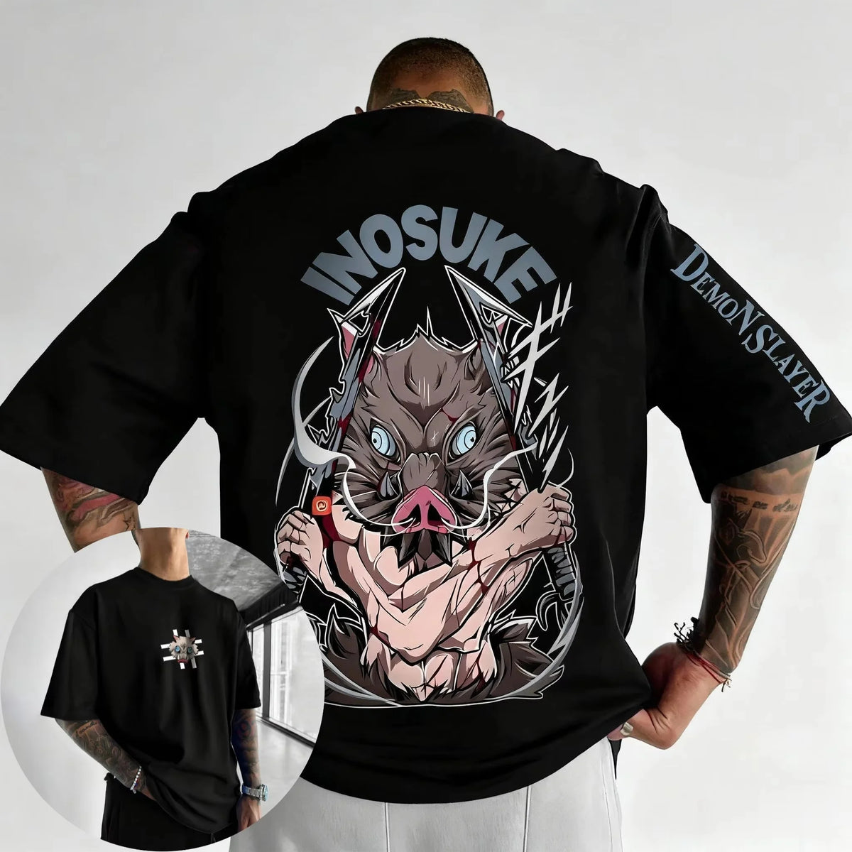 Demon Slayer Graphic T-Shirt — Y2K Streetwear