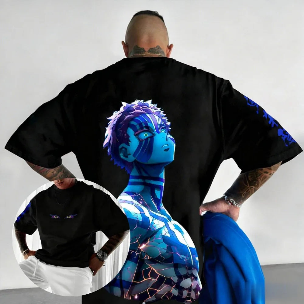 Demon Slayer Blade Komatsu T-Shirt — Y2K Harajuku Streetwear