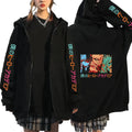 My Hero Academia Graphic Hoodie — Todoroki, Bakugo & Deku
