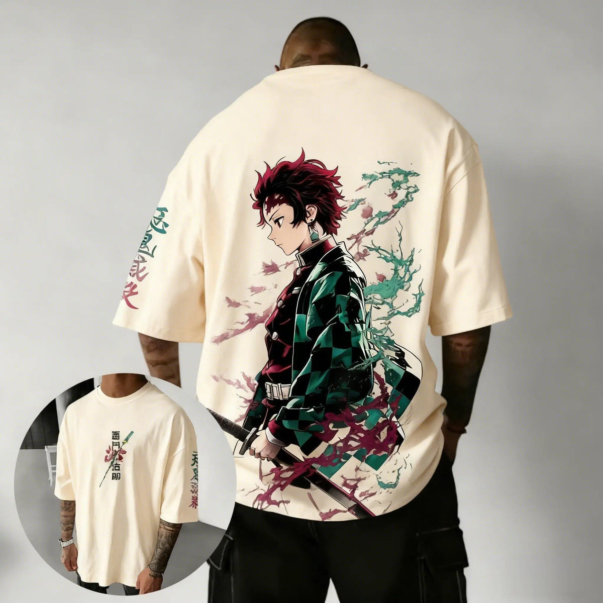 Demon Slayer Zenitsu Agatsuma T-Shirt — Manga Print Streetwear
