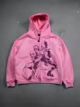 JoJo's Bizarre Adventure Star Platinum Zip-Up Hoodie