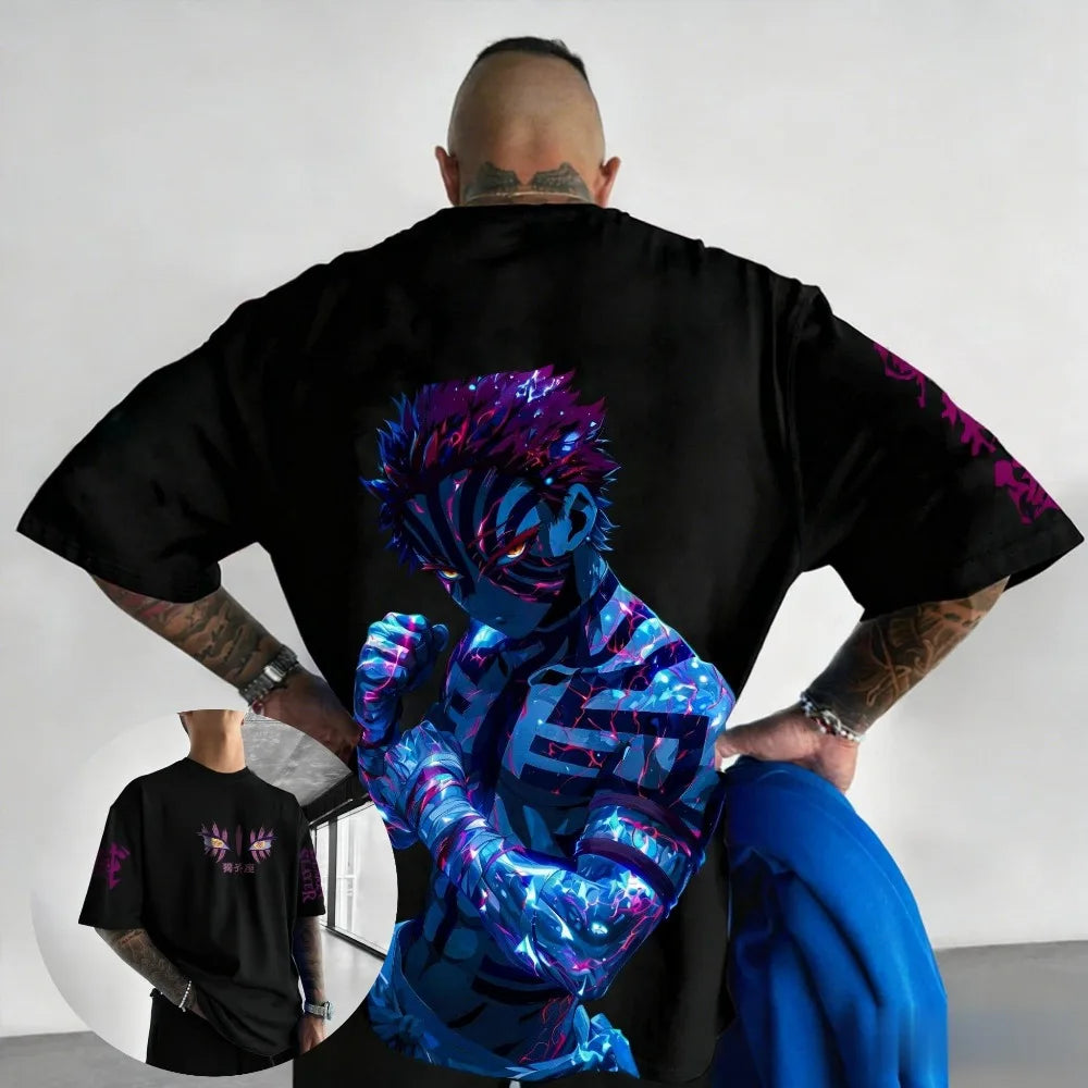 Demon Slayer Blade Komatsu T-Shirt — Y2K Harajuku Streetwear