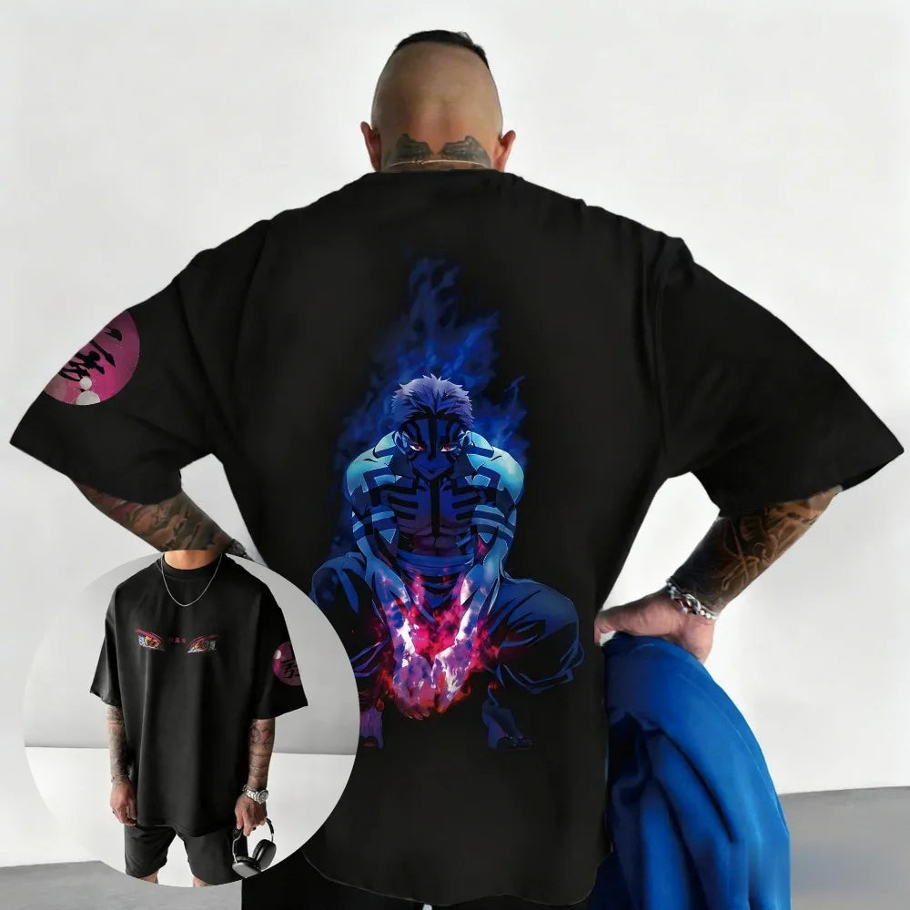 Demon Slayer Blade Komatsu T-Shirt — Y2K Harajuku Streetwear