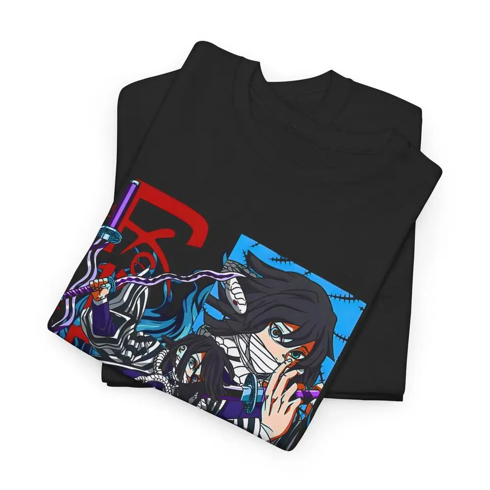 Demon Slayer Iguro Obanai T-Shirt — Anime Streetwear Gift