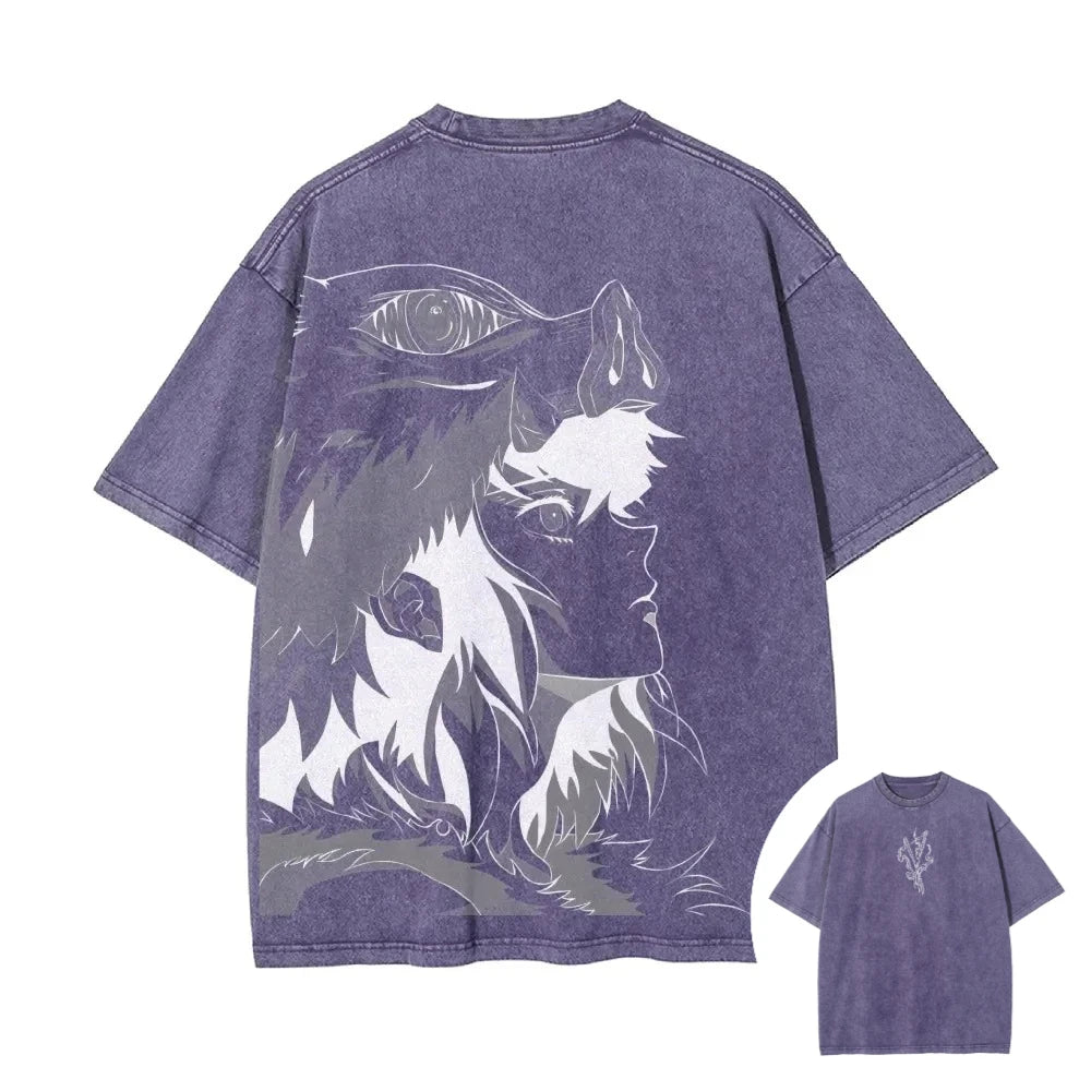 Demon Slayer Inosuke Washed T-Shirt