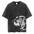 Demon Slayer Graphic Washed T-Shirt — Summer Streetwear 2026