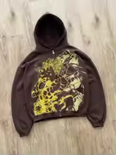 JoJo's Bizarre Adventure Star Platinum Zip-Up Hoodie