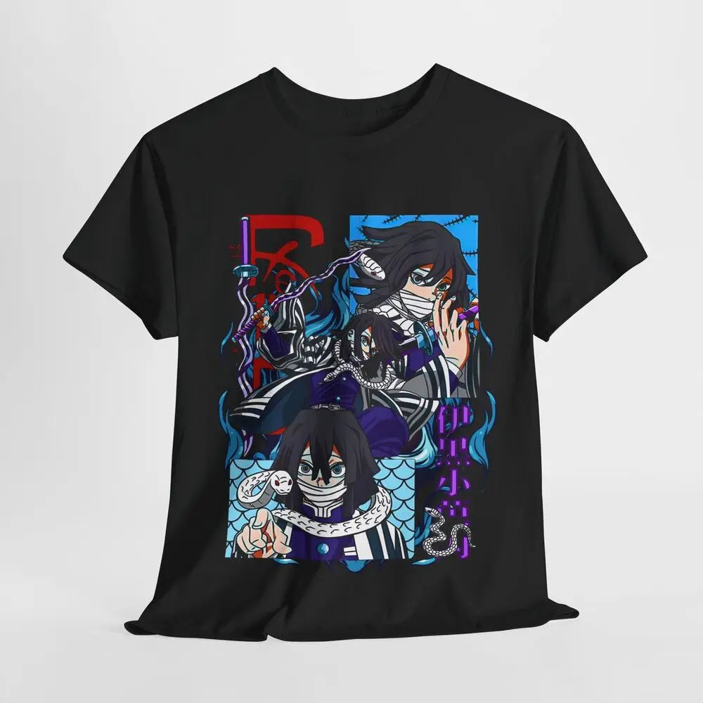 Demon Slayer Iguro Obanai T-Shirt — Anime Streetwear Gift