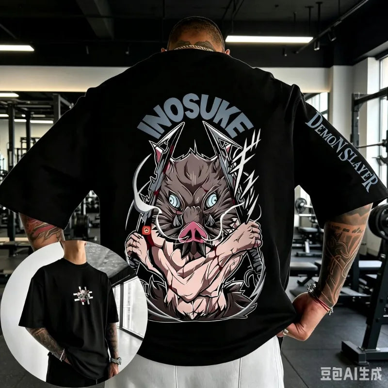 Demon Slayer Graphic T-Shirt — Y2K Streetwear