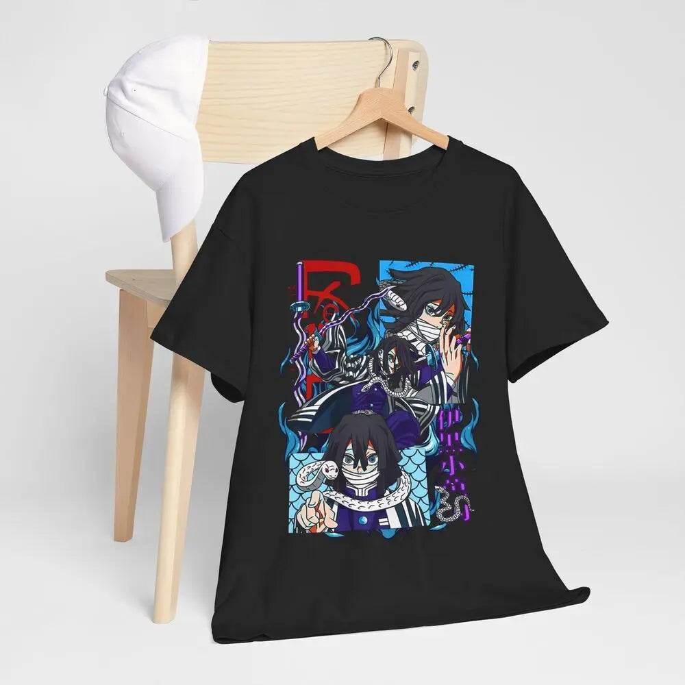 Demon Slayer Iguro Obanai T-Shirt — Anime Streetwear Gift