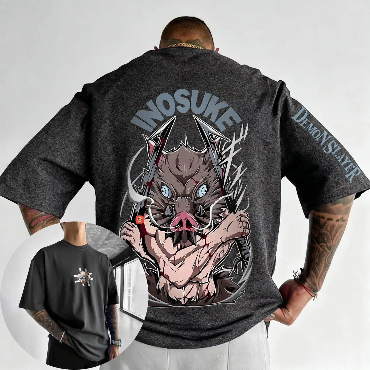 Demon Slayer Graphic T-Shirt — Y2K Streetwear