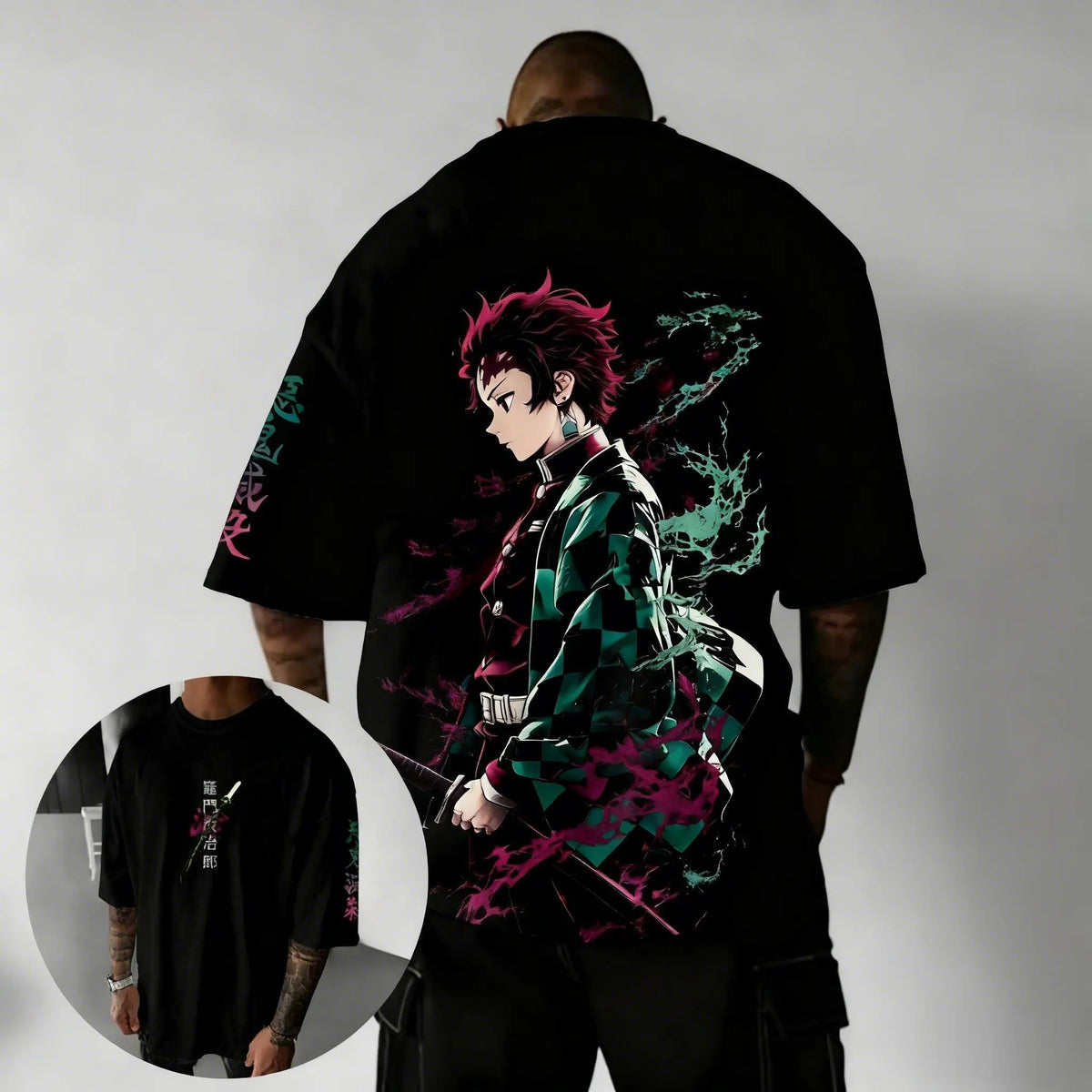 Demon Slayer Zenitsu Agatsuma T-Shirt — Manga Print Streetwear