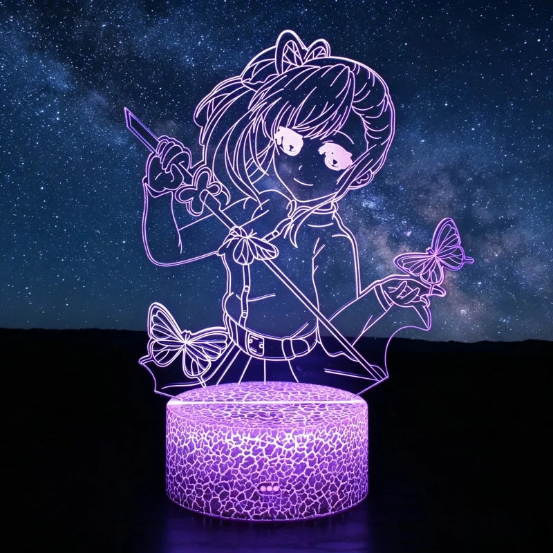 Demon Slayer 3D Illusion LED Lamp