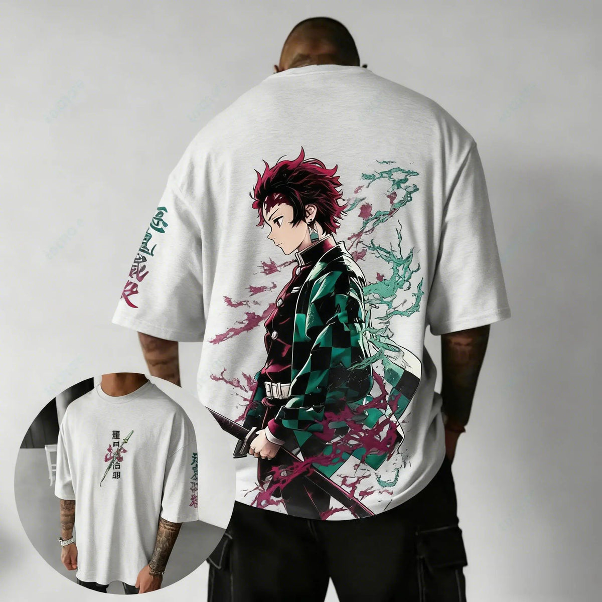 Demon Slayer Zenitsu Agatsuma T-Shirt — Manga Print Streetwear