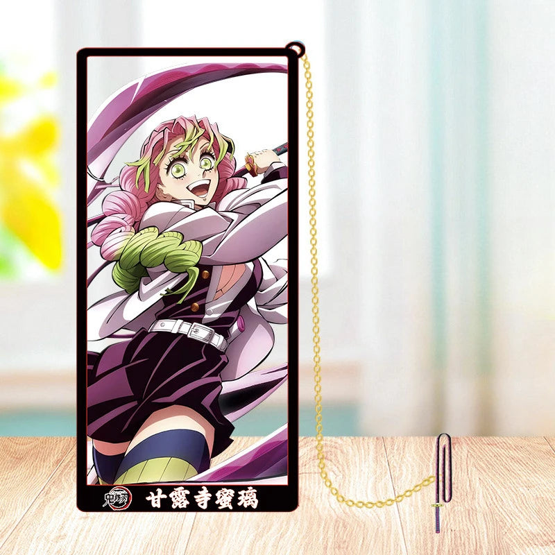 Demon Slayer Metal Bookmark Set — Anime Stationery Gift