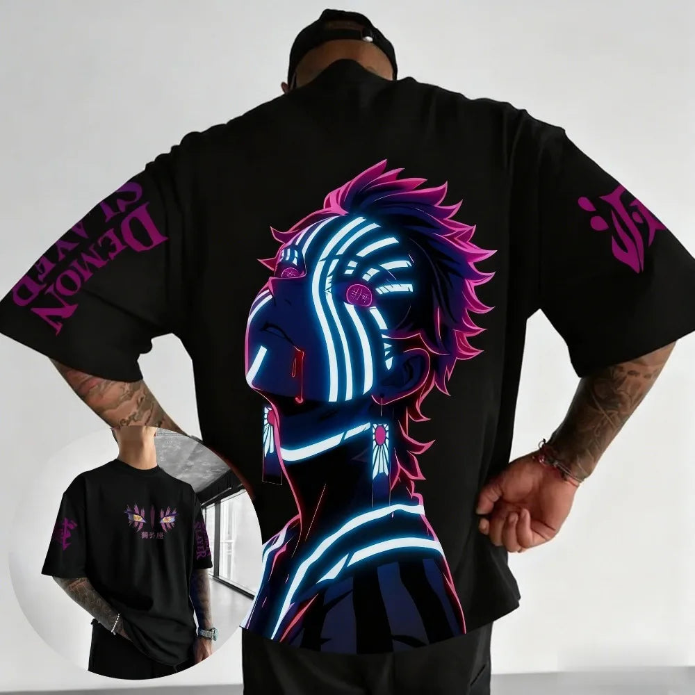 Demon Slayer Blade Komatsu T-Shirt — Y2K Harajuku Streetwear