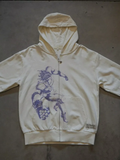 JoJo's Bizarre Adventure Star Platinum Zip-Up Hoodie